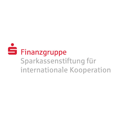 Logo Sparkassenstiftung für internationale Kooperation e.V., Referenz Dol­met­schen, Deutsch